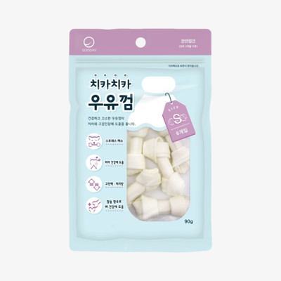 네츄럴랩 치카치카 우유껌 S 6개입