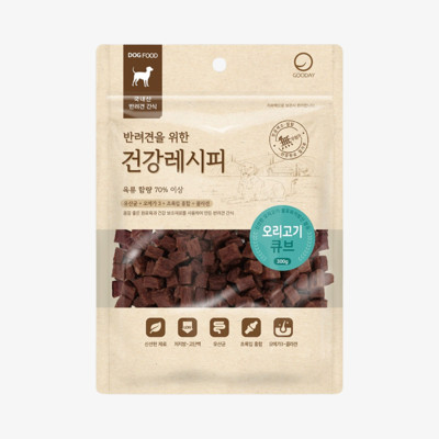 굿데이 건강레시피 오리고기 큐브 300g