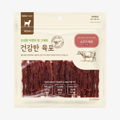 굿데이 건강한육포 소고기 육포 300g