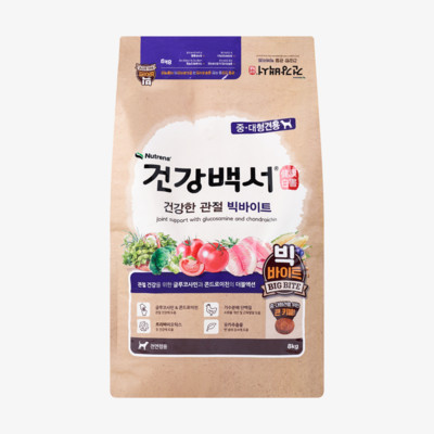 뉴트리나 건강백서 건강한 관절 빅바이트 8kg