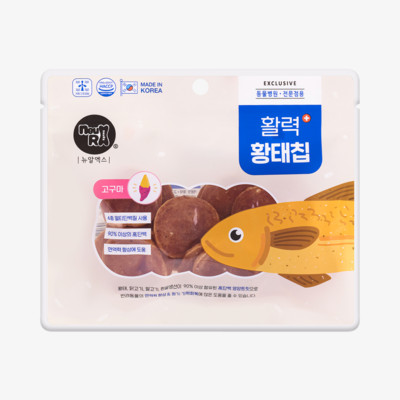 뉴알엑스 활력 황태칩 고구마 90g