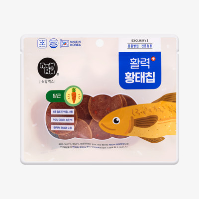 뉴알엑스 활력 황태칩 당근 90g