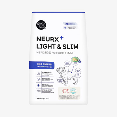 뉴알엑스 라이트앤슬림 가수분해 연어&양고기 1kg