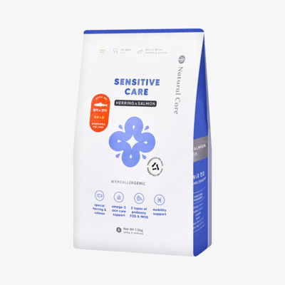 네츄럴코어 센시티브케어 청어&연어 1.2kg