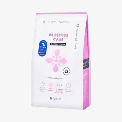 네츄럴코어 센시티브케어 거위&칠면조 1.2kg