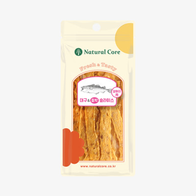 네츄럴코어 대구&호박 슬라이스 30g