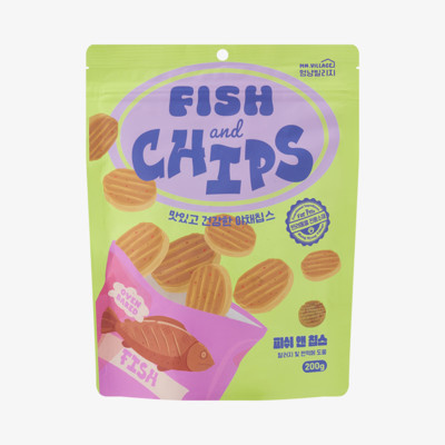 멍냥빌리지 피쉬 앤 칩스 200g