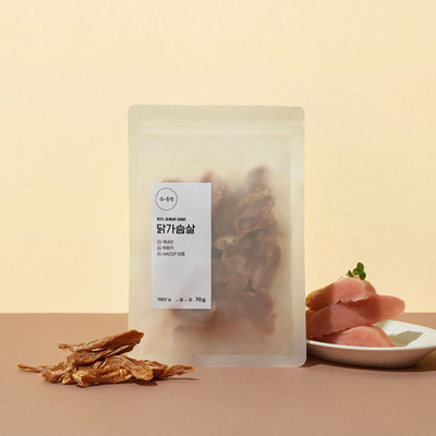츄통령 닭가슴살 70g