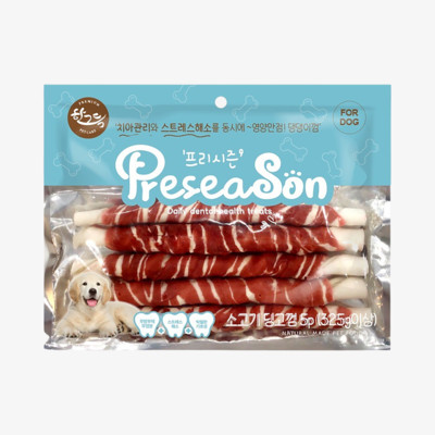 프리시즌 딩고껌 소고기 5개입