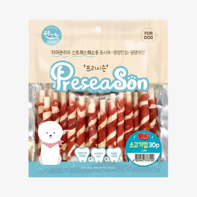 프리시즌 딩고껌 소고기 스틱 30개입