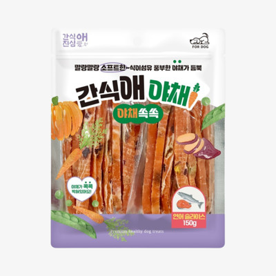 간식애 야채 소프트 연어 슬라이스 150g