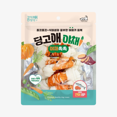 딩고애 야채 마블링 M 연어 8개입