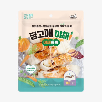 딩고애 야채 마블링 M 장어 8개입