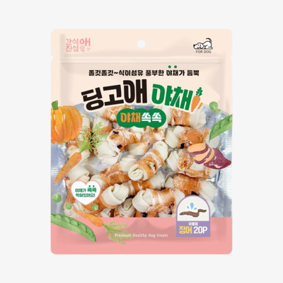 딩고애 야채 마블링 S 장어 20개입