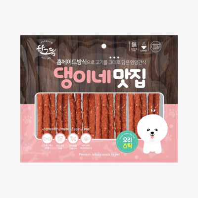 댕이네맛집 오리 스틱 300g