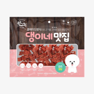 댕이네맛집 오리 큐브 300g