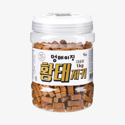 멍메이징 대용량 져키 황태 1kg