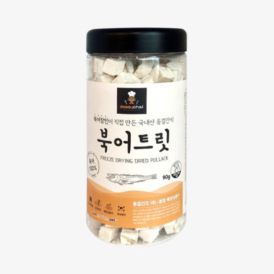 도기쉐프 동결건조 트릿 북어 90g