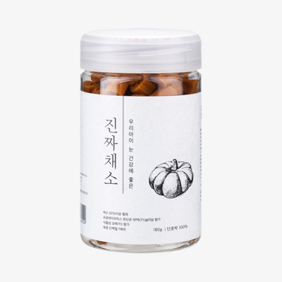 진짜육포 진짜채소 단호박&유산균 180g