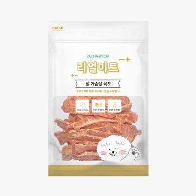 리얼미트 닭가슴살 육포 260g