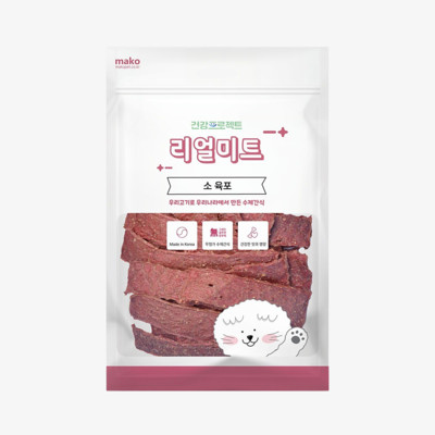 리얼미트 소 육포 400g