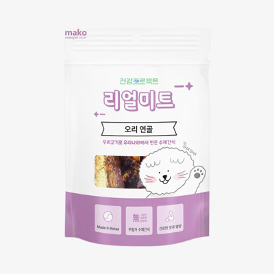 리얼미트 오리 연골 50g