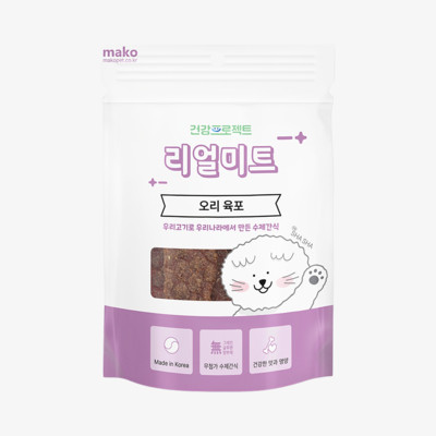 리얼미트 오리 육포 70g