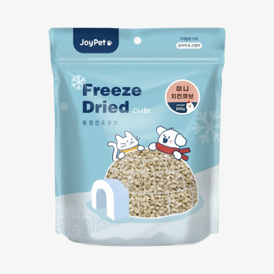 굿데이 조이펫 동결건조 치킨큐브 미니 200g