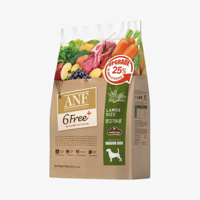 ANF 식스프리플러스 인도어 독 양고기&쌀 5.6kg