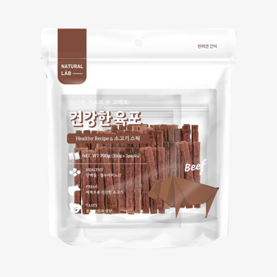 네츄럴랩 건강한육포 소고기 스틱 700g