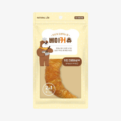 네츄럴랩 베이커츄 치킨 크로와상 M