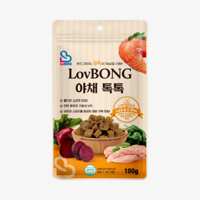 러봉 야채톡톡 피부모질 건강 100g