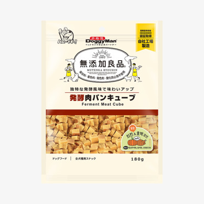도기맨 무첨가 발효 치킨 & 호박 큐브 180g