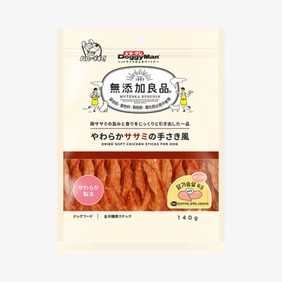도기맨 무첨가 소프트 닭가슴살 육포 140g