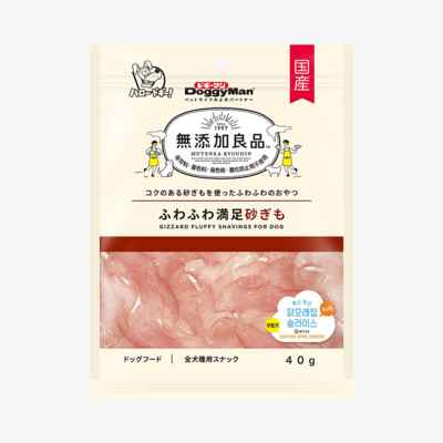 도기맨 무첨가 폭신폭신 닭모래집 슬라이스 40g