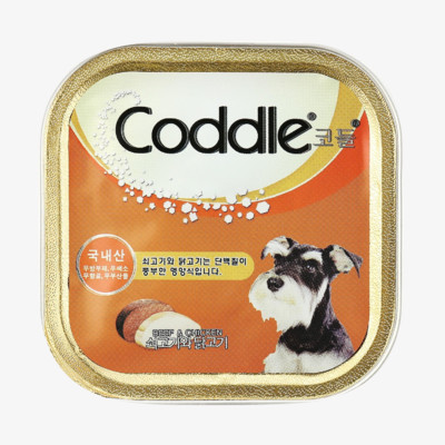 코들 소고기와 닭고기 캔 100g