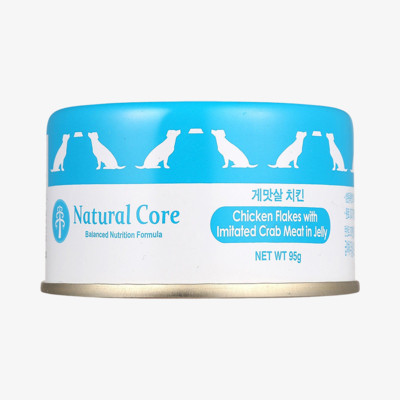 네츄럴코어 치킨 게맛살 캔 95g