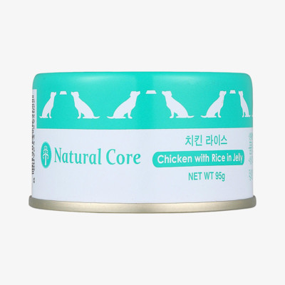 네츄럴코어 치킨 라이스 캔 95g