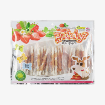버디펫푸드 우유스틱 사사미 400g