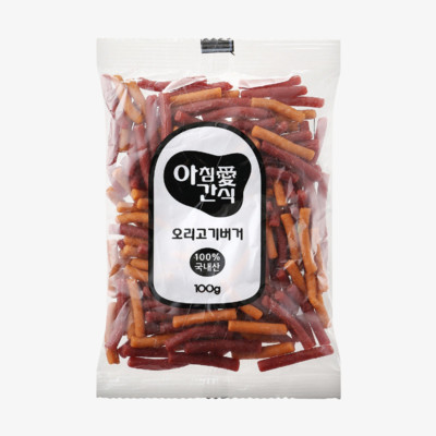 아침애 오리버거 100g