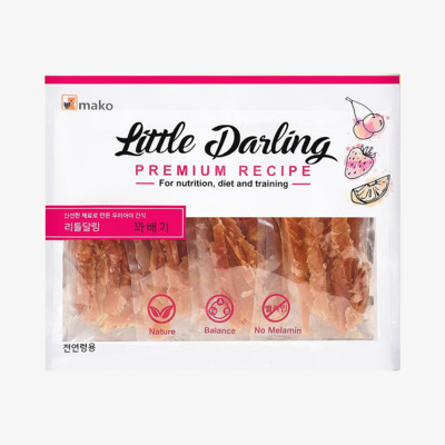 리틀달링 숯불꽈배기 사사미 300g