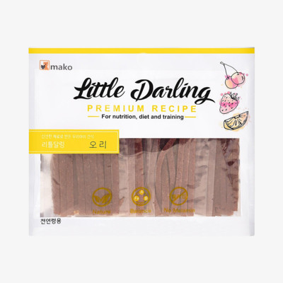 리틀달링 오리 사사미 300g
