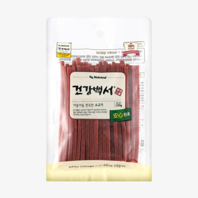 건강백서 야들야들 쫀득한 소고기 120g