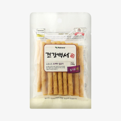 건강백서 노릇노릇 고구마와 닭고기 120g