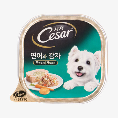 시저 연어와 감자 캔 100g