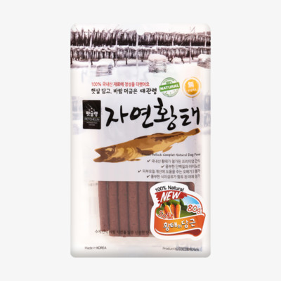 펫슐랭 대관령 자연황태 황태&당근 80g