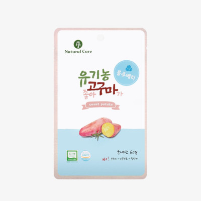 네츄럴코어 유기농 고구마가 좋아 블루베리 60g