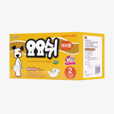 요요쉬 애견기저귀 2단계 S 10매