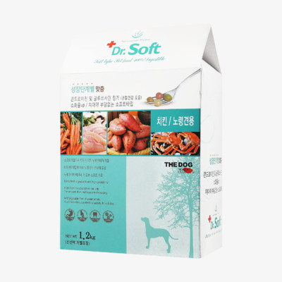 더독 닥터소프트 치킨 시니어 1.2kg