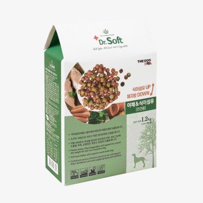 더독 닥터소프트 야채&식이섬유 1.2kg